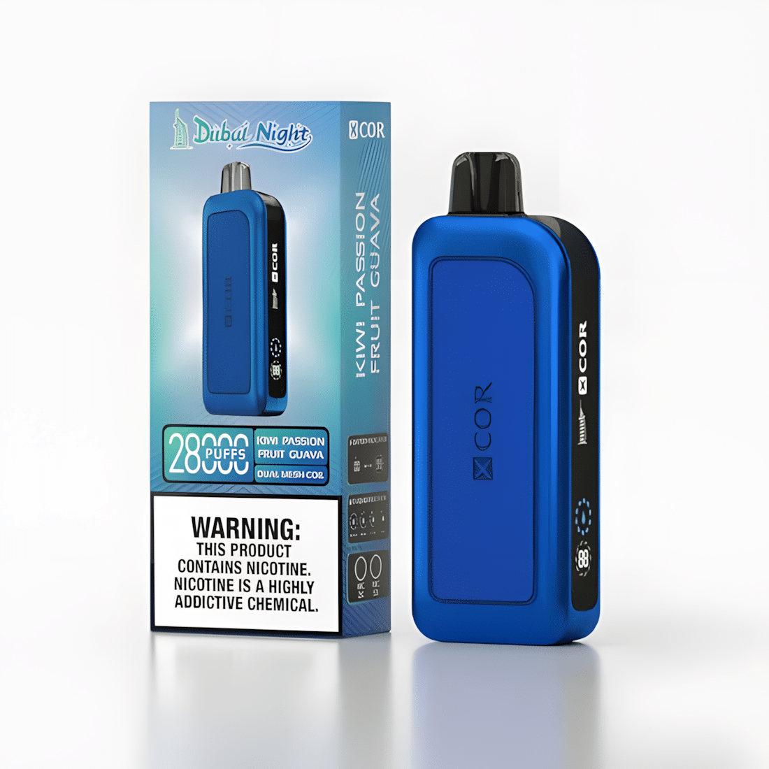 XCOR DUBAI NIGHT 28000 PUFFS - obrazek 5