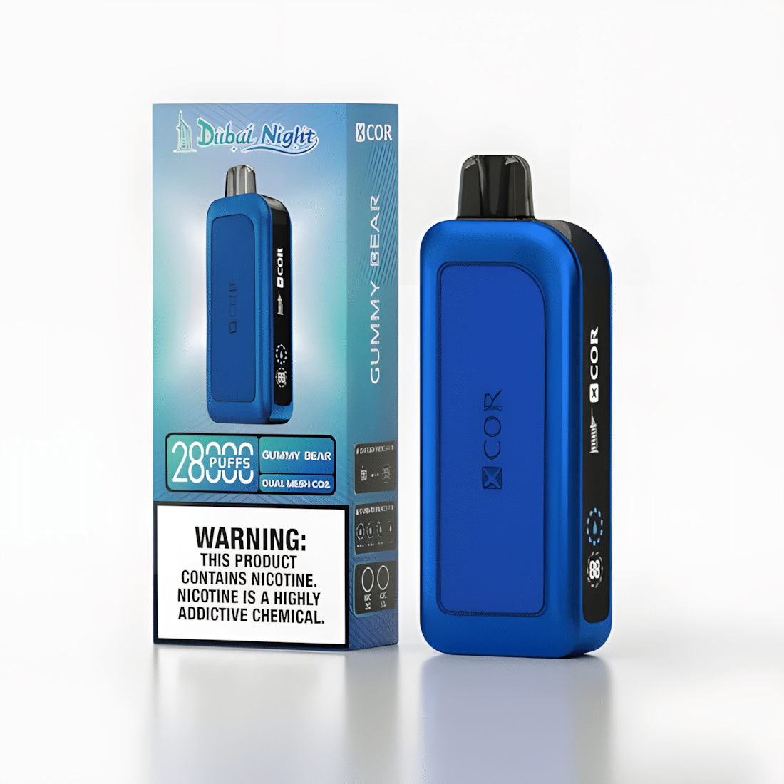 XCOR DUBAI NIGHT 28000 PUFFS - obrazek 3
