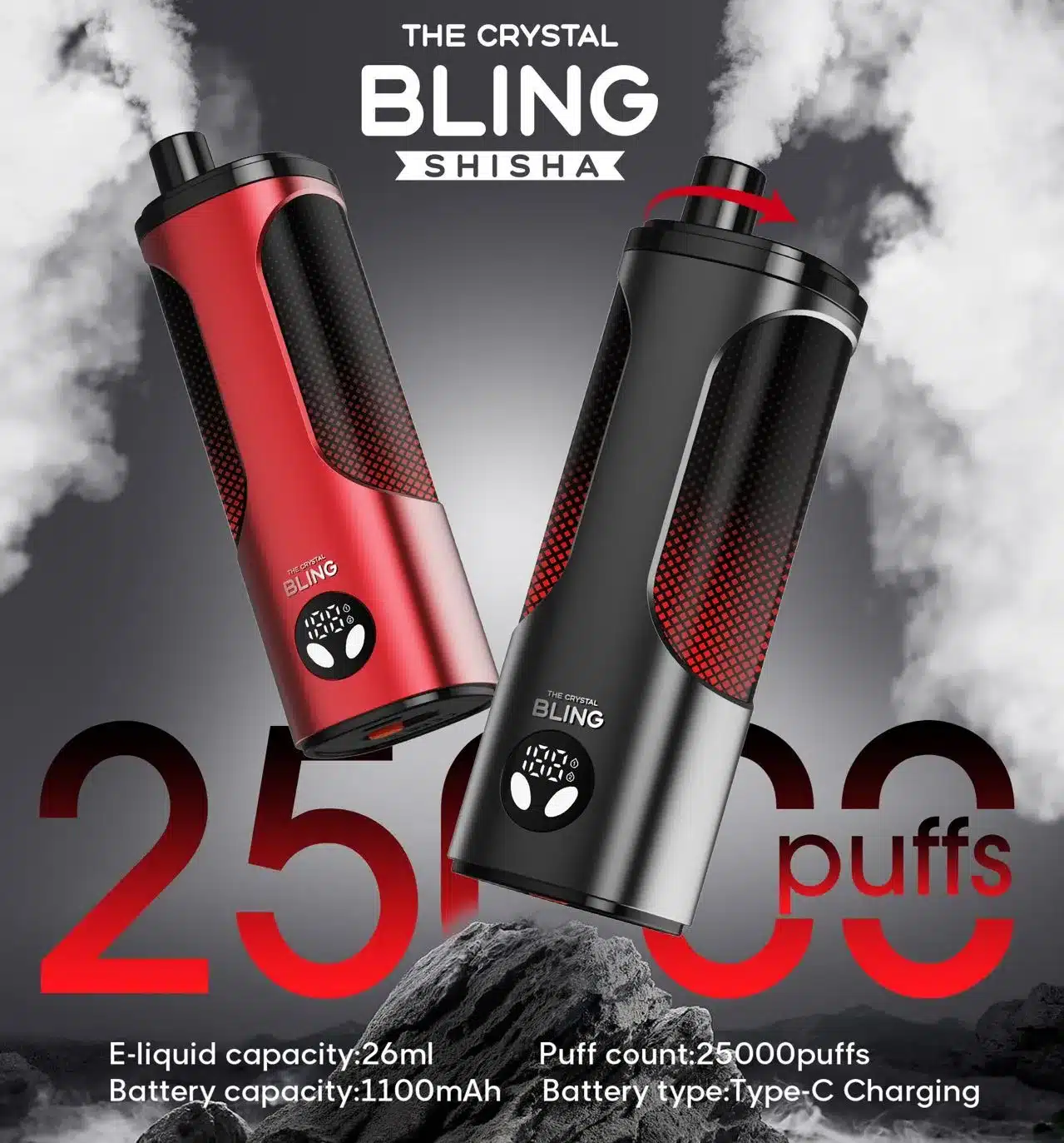 THE CRYSTAL BLING SHISHA
