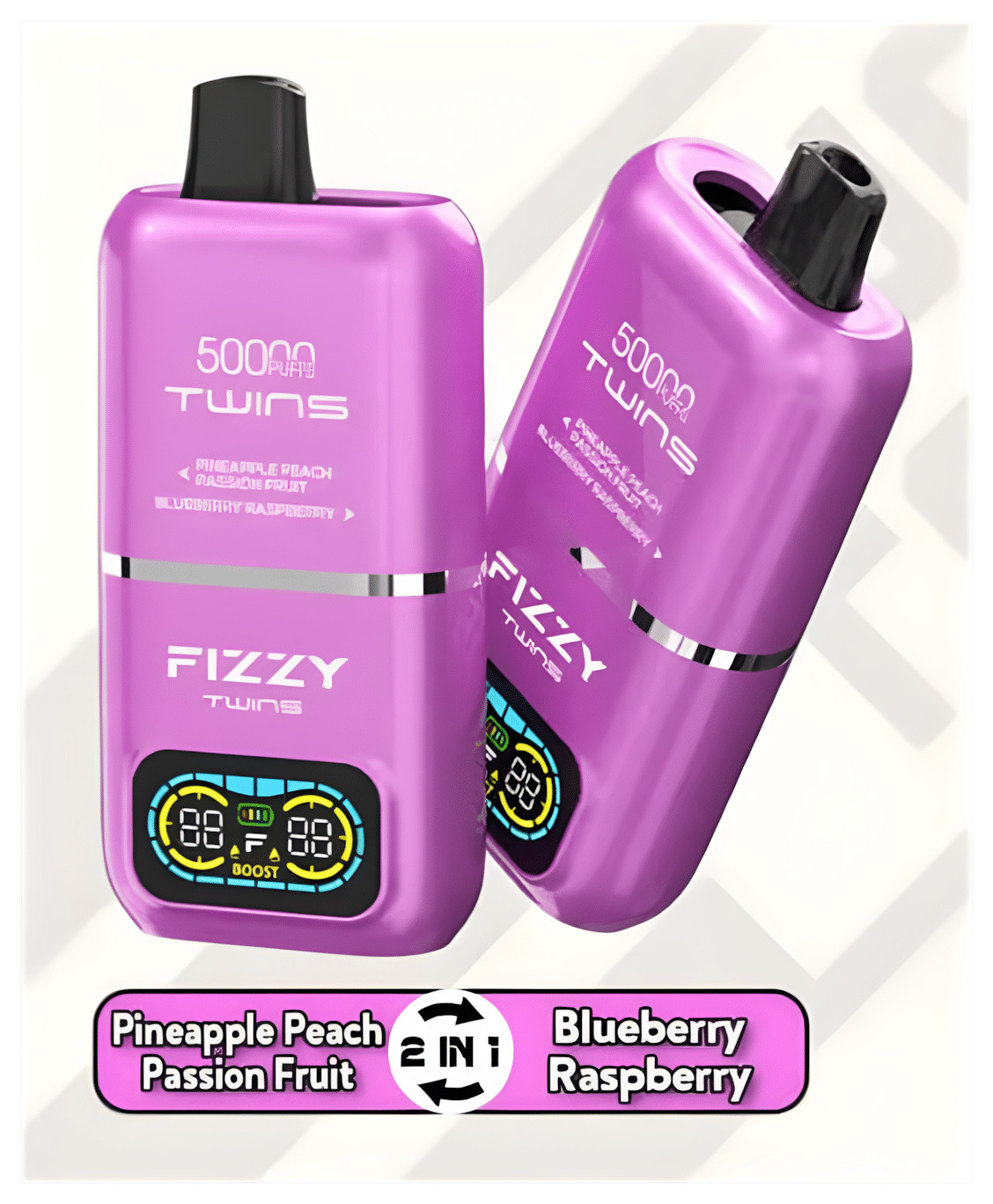 FIZZY TWINS DWUSMAKOWE 50000 PUFFS - obrazek 11