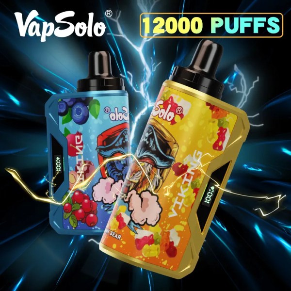 Heavy vaper enjoying variety of flavors while traveling