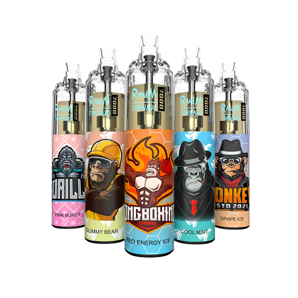 Flavored electronic cigarettes RandM Tornado vs. Xcor