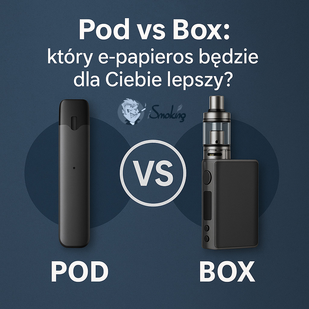 Comparison of Pod and Box e-cigarettes.
