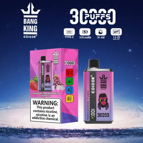 Opakowanie e-papierosa Bang King 30000
