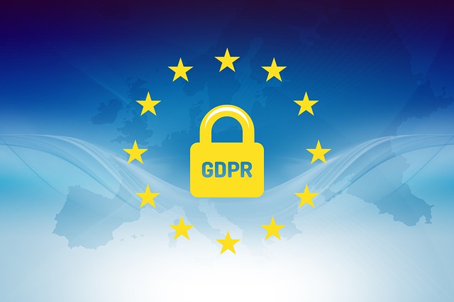 Ikona przedstawiająca ochronę danych osobowych i certyfikat SSL.