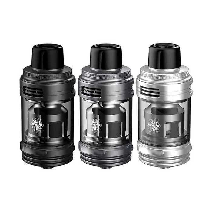 Atomizer Voopoo UFORCE-L Tank, być może zamontowany na modzie Drag 4, podkreślający jego rolę jako kluczowego elementu zestawu.