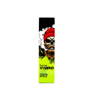 Grafika przedstawiająca bitwę lub pojedynek między symbolami firm Doctor Vape, Sofly i iSmoking, na tle polskiego krajobrazu.
