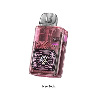 Grafika przedstawiająca postać stylizowaną na profesjonalnego lekarza (symbol Doktor Vape) obok postaci stylizowanej na szarlatana (symbol Szarlatan), z e-papierosami lub dymem vape w tle, symbolizująca recenzję.