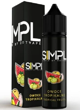 Kompozycja świeżych, tropikalnych owoców takich jak ananas, kiwi, marakuja, mango, symbolizująca test smaków vape.