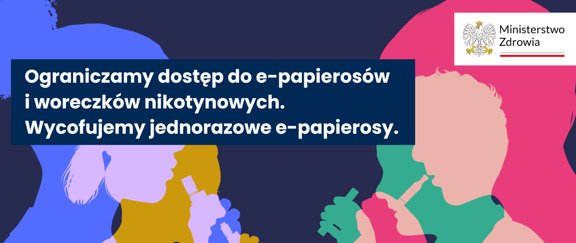 Grafika tytułowa przedstawiająca podróż od zakupu do używania e-papierosów w Polsce w 2025 roku, z elementami symbolizującymi