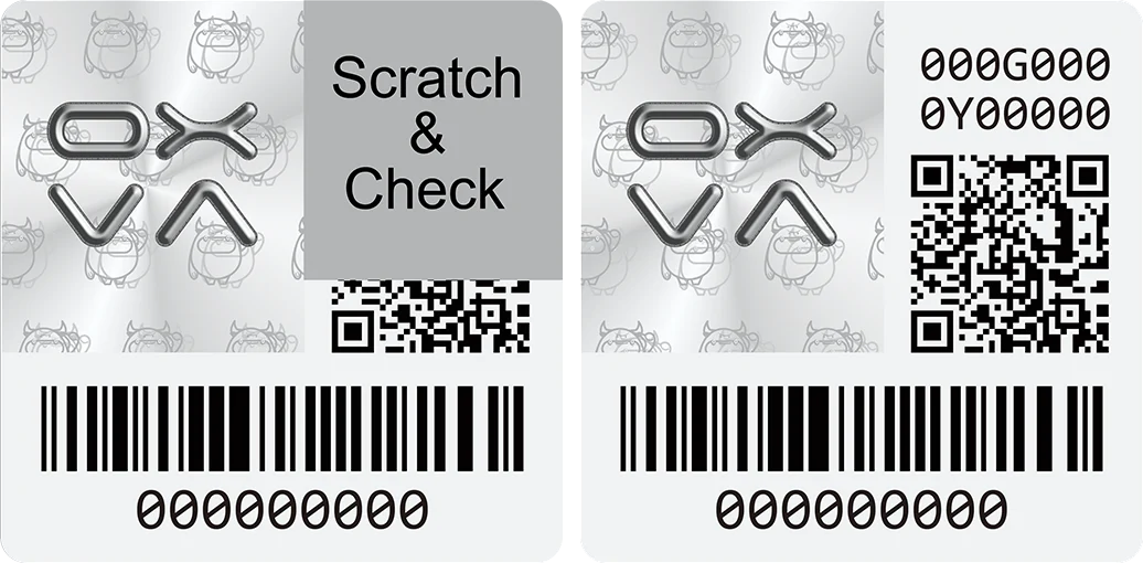 Zbliżenie ręki trzymającej smartfon skanujący kod QR na opakowaniu e-papierosa Hifancy 45K, z ekranem telefonu pokazującym proces weryfikacji.
