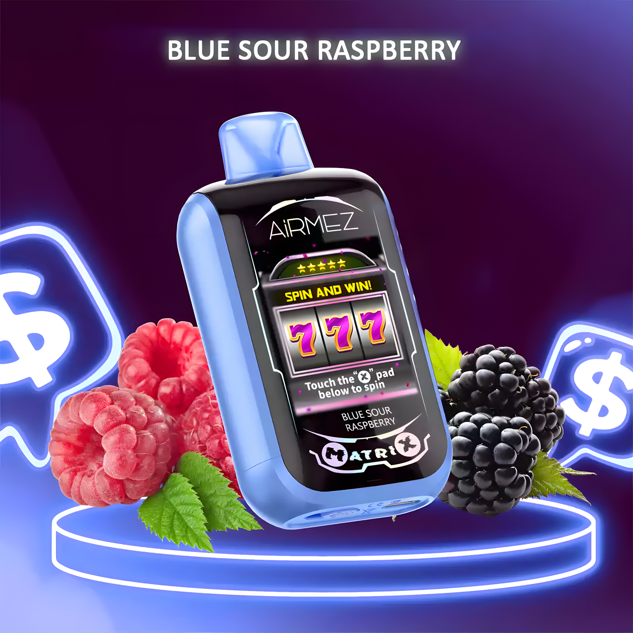 Airmez Matrix Pro 30000 Puffs Blue Sour Raspberry