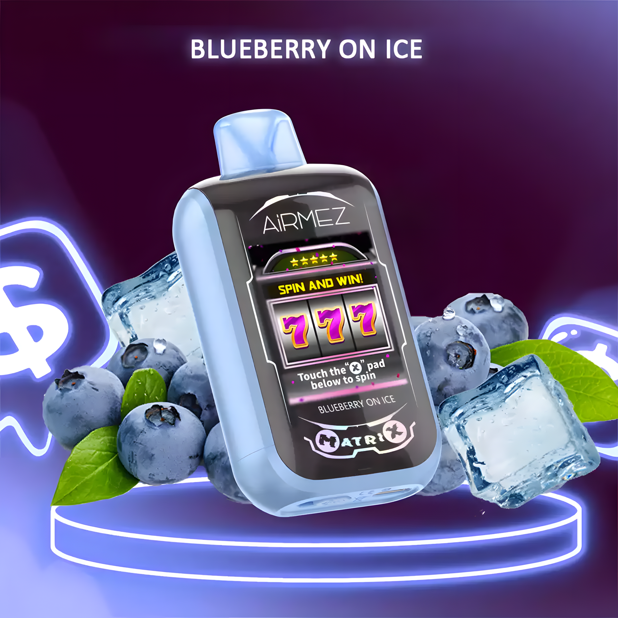 Airmez Matrix Pro 30000 Puffs Blueberry On Ice