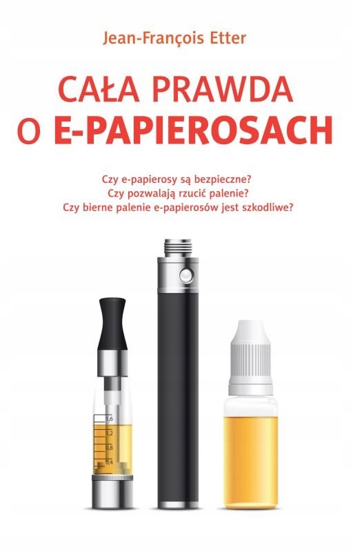 Przekrój e-papierosa pokazujący wadliwą, niebezpieczną baterię lub mały wybuch/iskrzenie wewnątrz urządzenia.