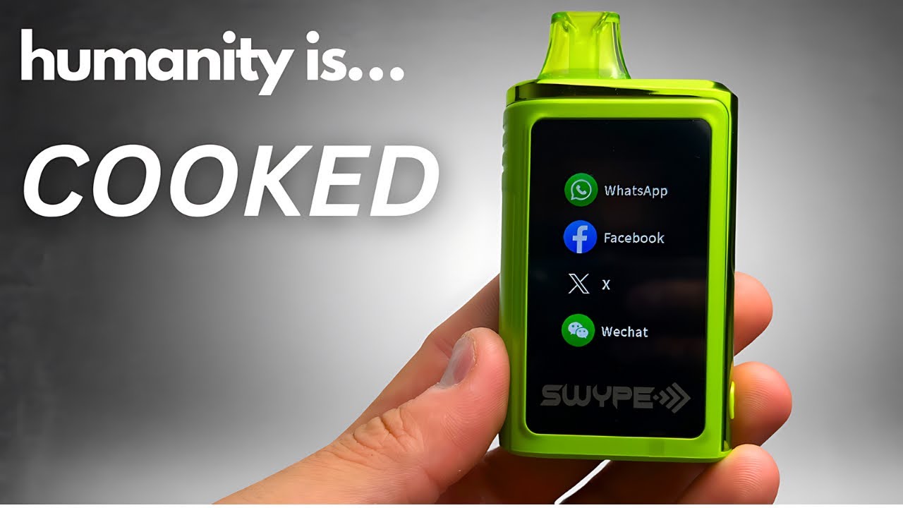Grafika porównująca stary telefon z klapką obok nowoczesnego smartfona, symbolizująca skok technologiczny, z e-papierosem HIFANCY DREAM 45K w tle.