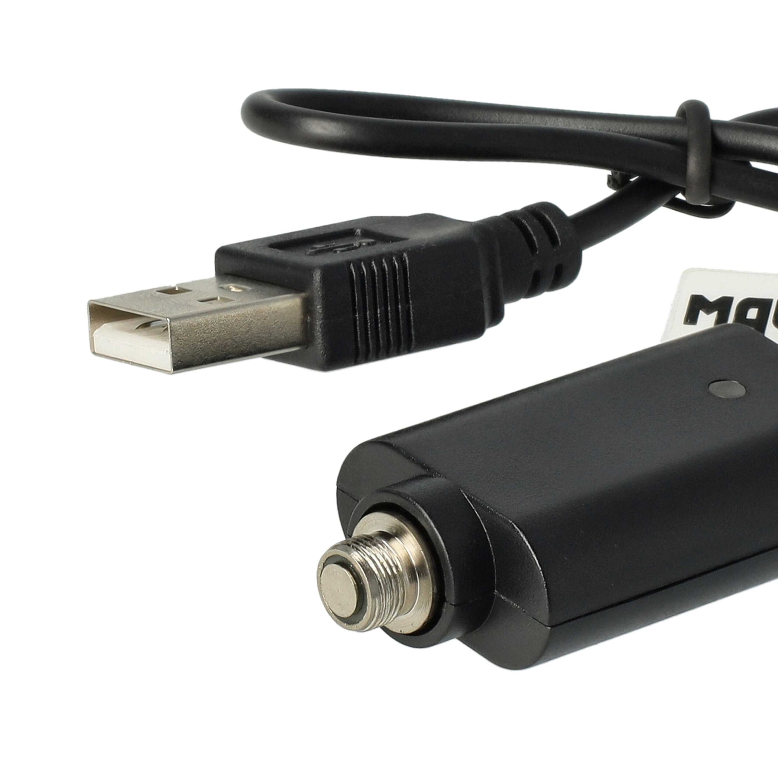 eksperyment ładowanie e-papierosa, szybka ładowarka USB porównanie, test ładowania vape - Ładowarka do e papierosa - kabel do ładowania USB, 25 cm | 800106209