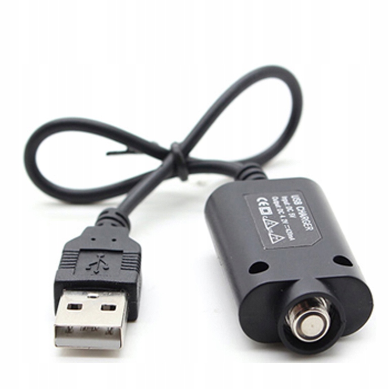 mądry vaper 2025, bezpieczne ładowanie USB, gęsta chmura e-papierosa, długotrwała satysfakcja vape - Ładowarka USB do e-papierosa Gwint EGO 510 CE4 CE5