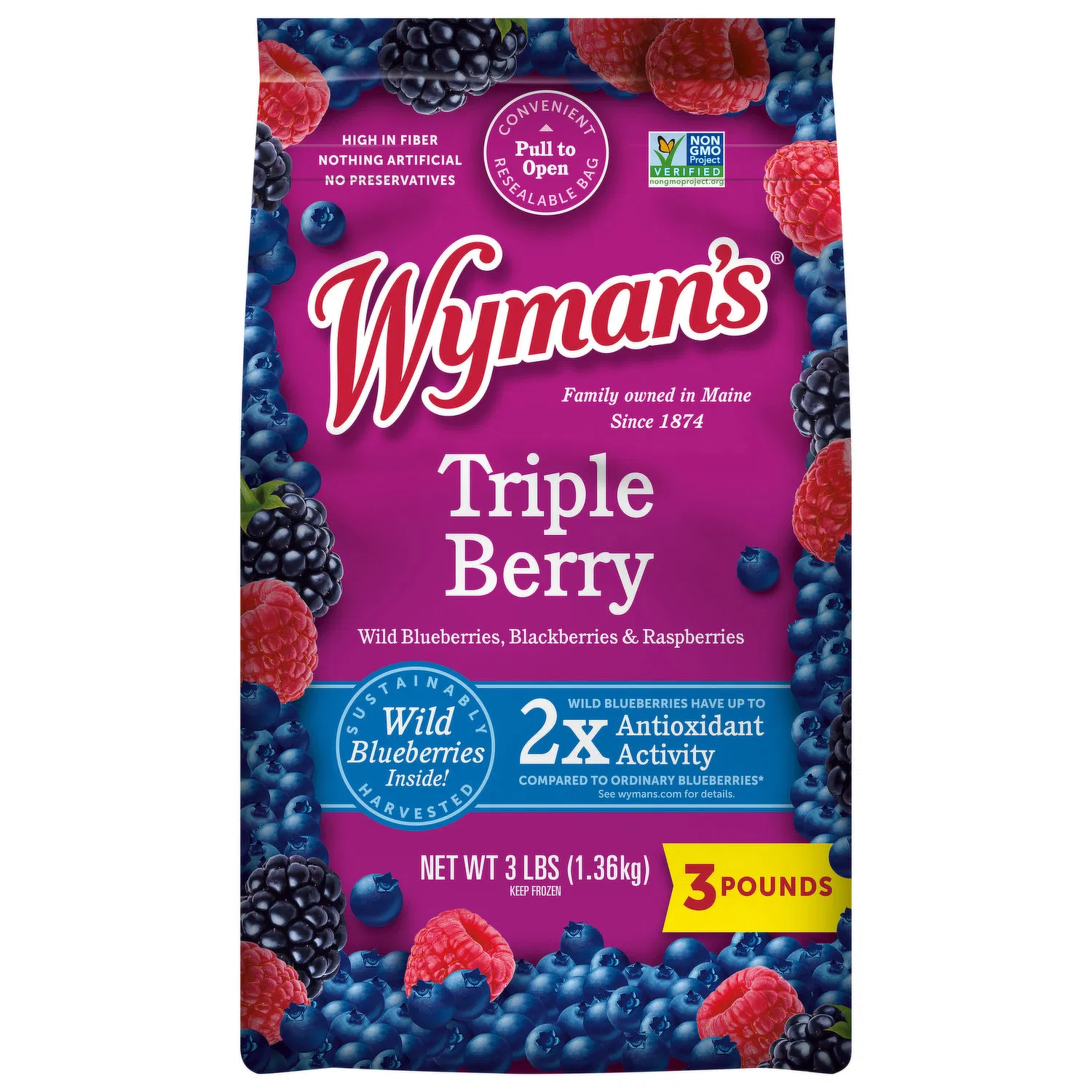 triple berry, vimto, fioletowe owoce, winogrona porzeczki jagody, magia smaku vaping - Wyman