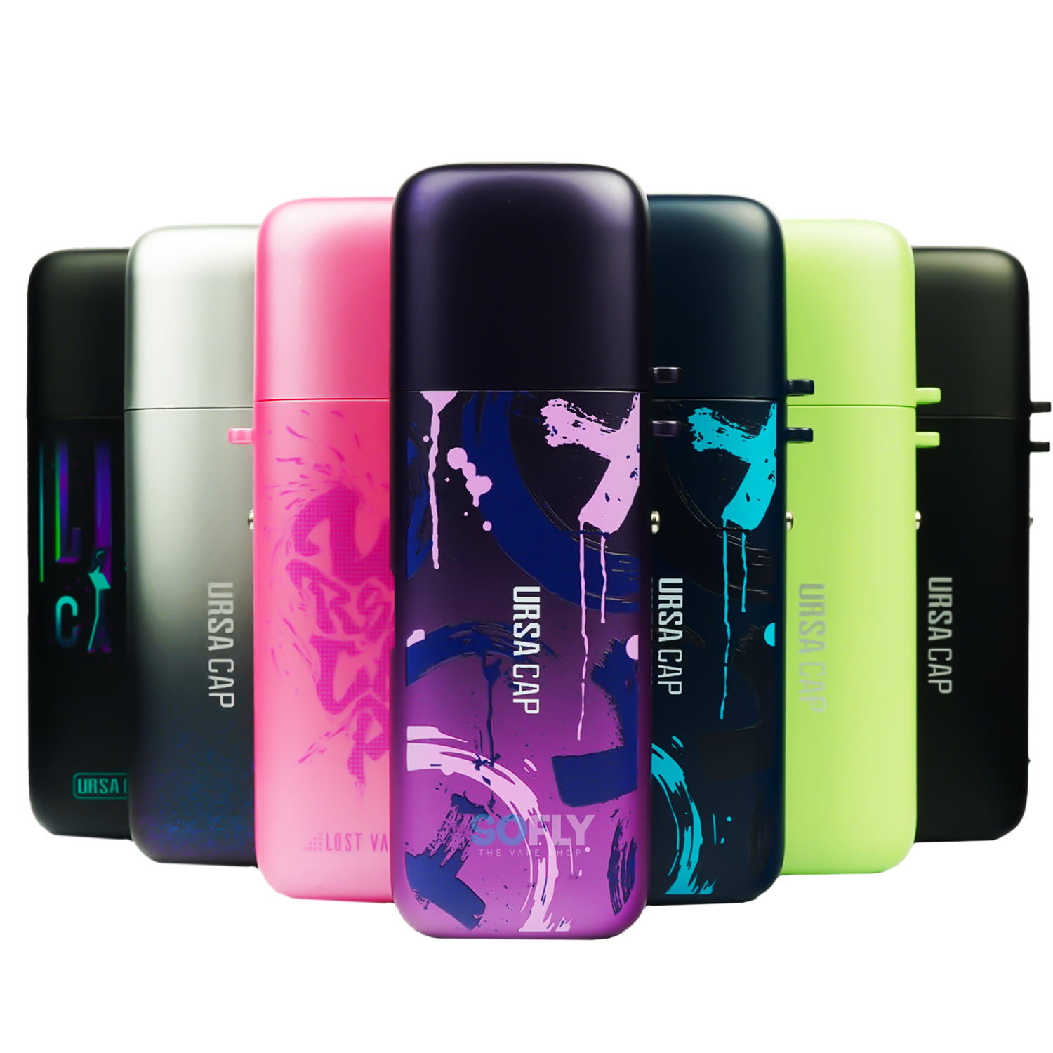 POD system e-papieros, mały vape pen, e-papieros z kartridżami, kompaktowy e-papieros, łatwy vape pod - Lost Vape ursa CAP Pod Kit | SOFLY