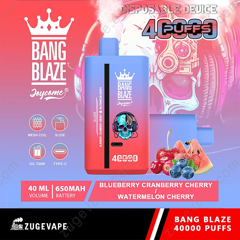 Bang Blaze 40000 Puffs Dual Smak, technologiczny e-papieros, smart vape, box vape nowoczesny, e-papieros komputer - Bang Blaze 40000 Puffs 40k Double Flavors Disposable Vape - ZugeVape
