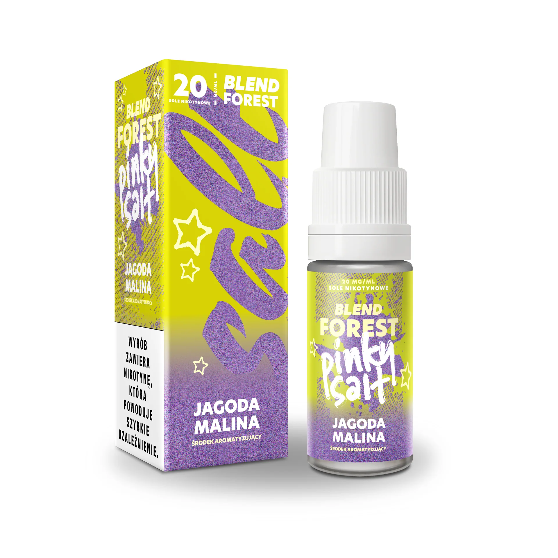 profil smakowy jagoda porzeczka malina vape, złożony smak owoców leśnych e-papieros, autentyczne smaki vape - Liquid Pinky Vape Salt Jagoda Malina – Juka Akcesoria Tytoniowe