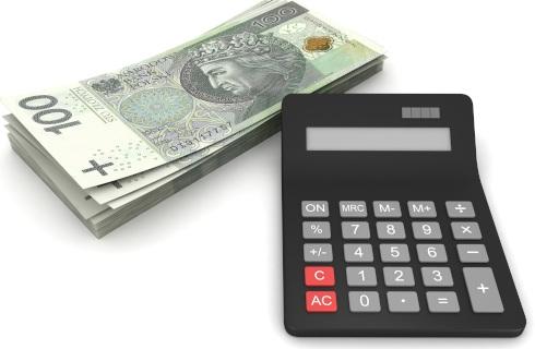 podatek od wygody, wysokie ceny online, pieniądze, koszty zakupów, kalkulator, znak dolara, prowizja platformy - Podatek od pieniędzy ze zbiórek internetowych