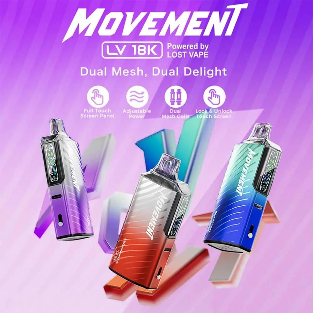 L8 Vape upgrade, nowoczesny e-papieros, Hifancy Vape, porównanie vape, zmiana modelu vape - Lost Vape Movement LV 18K | VapeRanger Wholesale