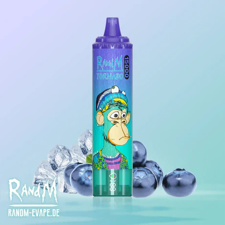 RandM Tornado 15000 Mr Blue, najpopularniejszy jednorazowy vape, mistrz smaku e-papieros, 15000 buchów USB-C, zbalansowany smak vape - Randm Tornado 15000 - Maximum steam pleasure – Tornado Vape