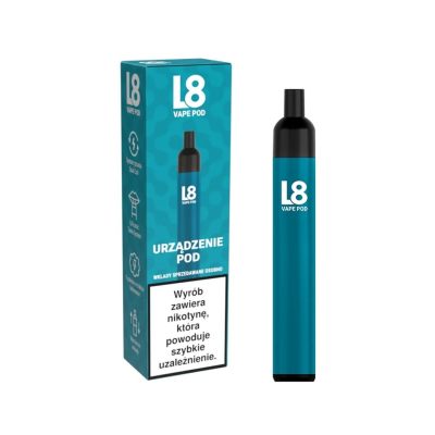 L8 Vape naklejka zabezpieczająca, odblokowanie e-papierosa, port ładowania L8, naklejka wlot powietrza vape - Wkład L8 Vape 20mg 800 + Urządzenie