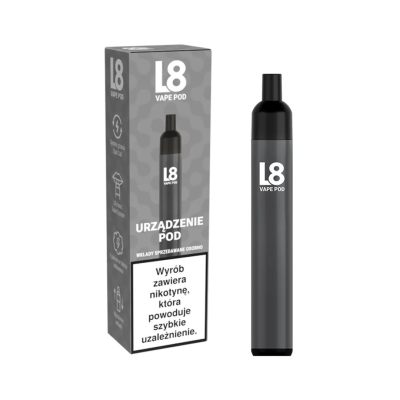 L8 Vape dziwny smak, e-papieros bulgocze, problem z liquidem L8, nieprzyjemny smak vape - Wkład L8 Vape 20mg 800 + Urządzenie