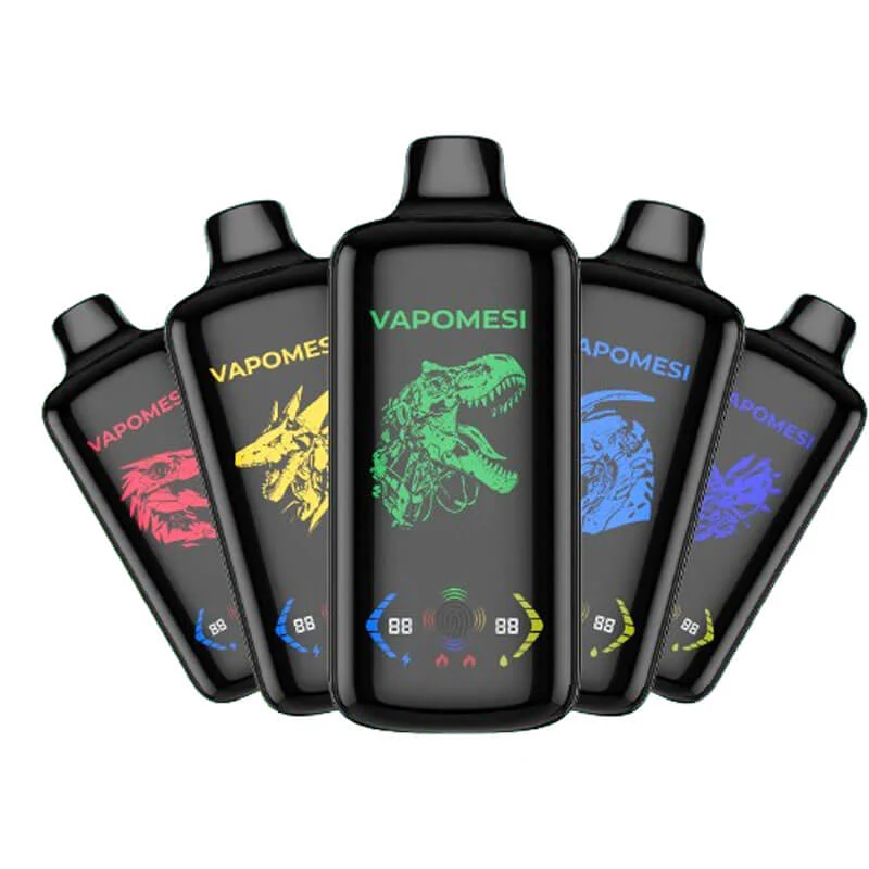 pojedynek vape, wyścig e-commerce, rywalizacja dostawców e-papierosów, Strefa Jednorazówek vs Doctor Vape, logo vape duel - Vapomesi Dinosaur 50000 Puffs Disposable Vape 50K E-cigarette ...