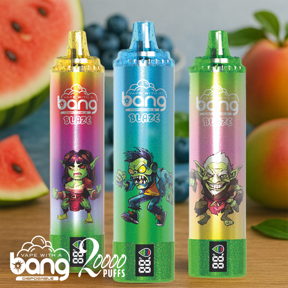 RandM Tornado vape, Bang Blaze jednorazówka, nowoczesne e-papierosy 2025, pusta półka smak Lady Killa - Bang Blaze Tornado 20000 Disposable Vape – High-Capacity E ...