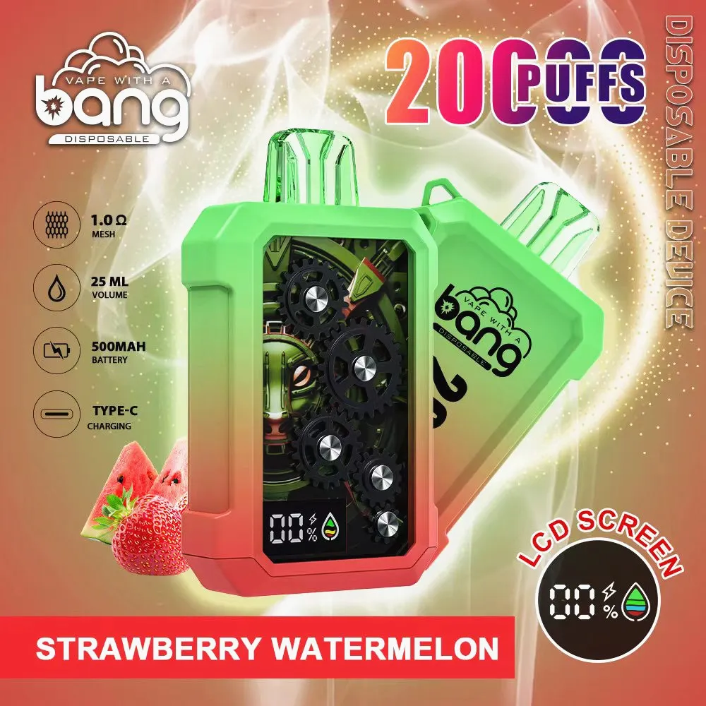 StrefaJednorazowek bezpieczny model, legalna dostawa vape, zielony haczyk sklep internetowy - Bang Gear Tick Tock 20000 Puffs 0% 2% 3% 5% Low Nicotine Bulk Buy ...