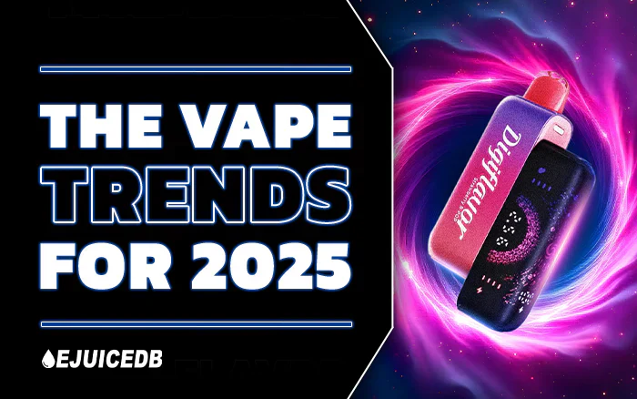 trendy vaping 2025, rozwój rynku e-papierosów, innowacje jednorazówki, przyszłość vapingu, wykres trendów vape - Vape Trends 2025 | Review, Flavors Lineup, & Where to Buy – eJuiceDB