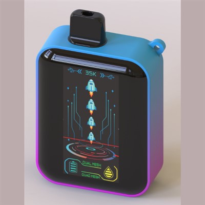 inteligentny e-papieros, jednorazówka z wyświetlaczem, nowoczesny vape z ekranem, przyszłość wapowania - Dostosowany jednorazowy Vape z 35000 zaciągnięć Wyświetlacz LED ...