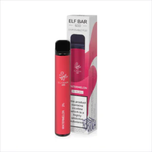 Limit 2ml e-papierosy UE, TPD dyrektywa, mały jednorazowy e-papieros, Elf Bar 600 - E-Papieros Elf Bar 20mg Salt 2ml 600+ Watermelon – Hookahteka