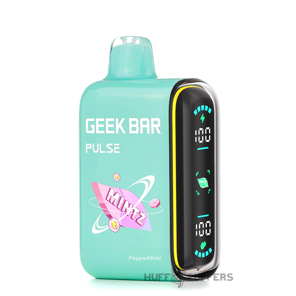 Geek Bar Pulse smart vaping, e-papieros z ekranem, jednorazówka przyszłości, wapowanie smartfon - Geek Bar Pulse Disposable Vape –
