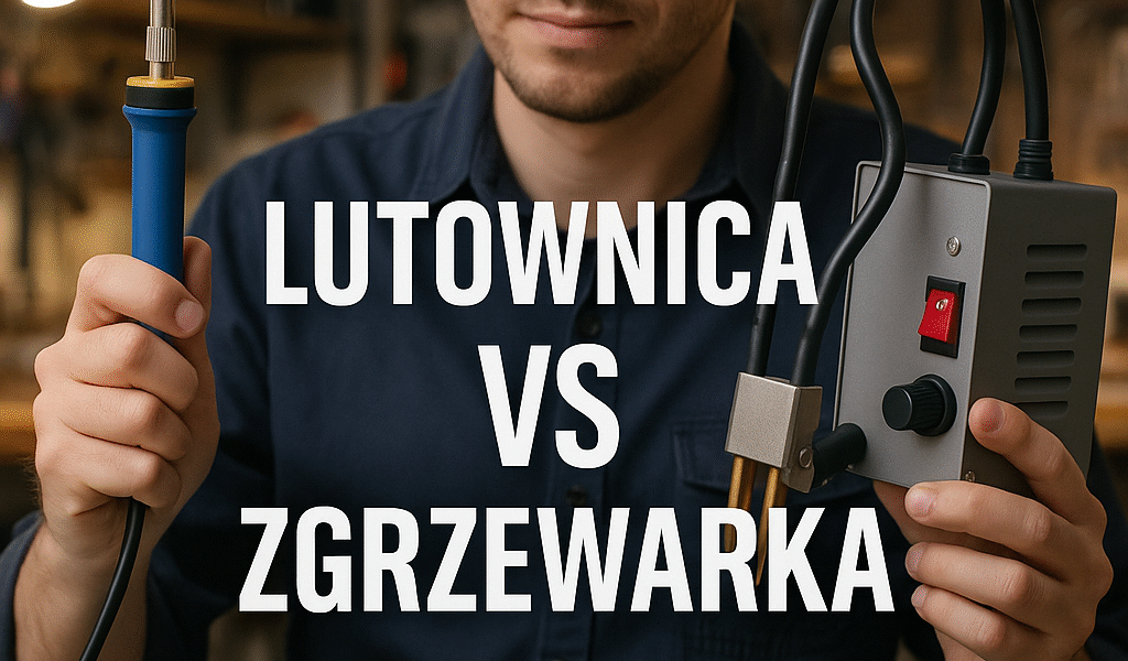 Lutowanie baterii litowo-jonowych, niebezpieczne lutowanie ogniw, zgrzewanie punktowe przemysłowe, przegrzewanie baterii lutownicą, DIY elektronika ryzyko - Dlaczego nie warto lutować ogniw litowo-jonowych? Zgrzewarki do ...