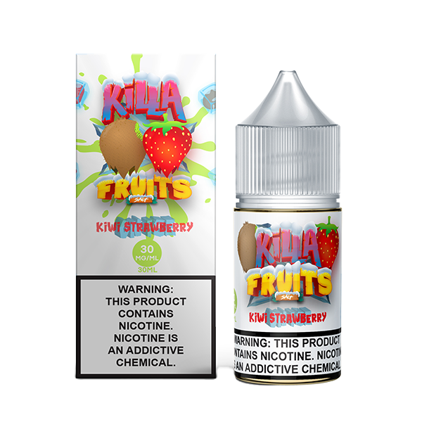 Lady Killa smak kompozycja, idealny balans smaków vape, melon mango jagody mięta, tropikalna słodycz orzeźwienie e-liquid - Strawberry Kiwi Ice by Killa Fruits Salts Series 30mL | Vapor Empire