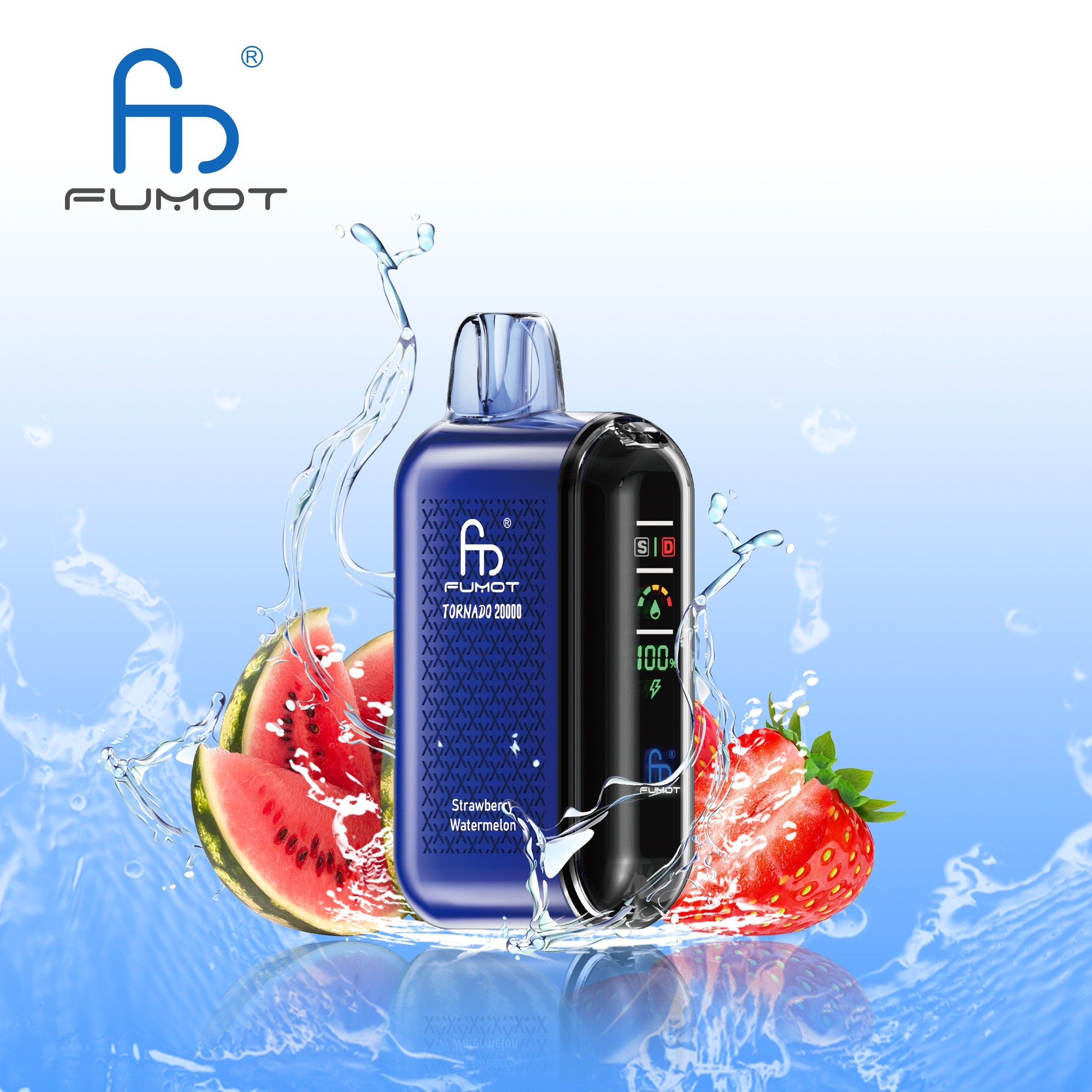 Rytuał startowy Fumot Tornado, przygotowanie e-papierosa do użycia, instrukcja unikania spalenia grzałki, cierpliwość vape - RANDM FUMOT Tornado 20000 Puffs Adjustable Airflow Flavorful LED ...