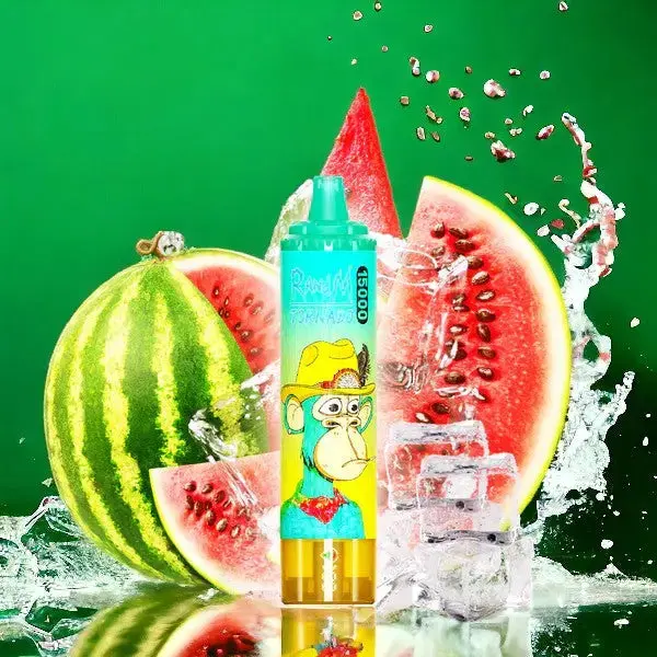 Watermelon Ice vape flavor, mroźny arbuz, e-papieros smak arbuza, kostki lodu arbuz, świeży owocowy vape, arbuz z lodem - RandM 15000 Lodu Arbuzowego | Kup tanio | Tornado Fumot RandM ...