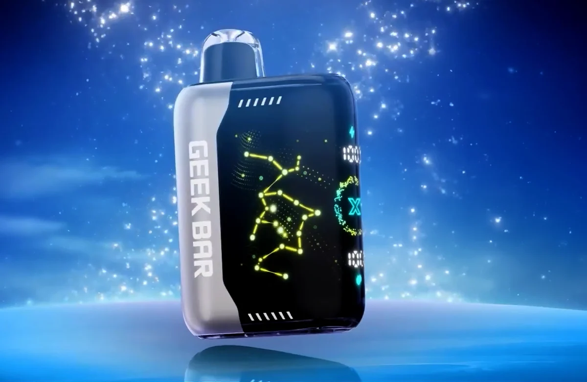 Geek Bar Pulse unboxing, przezroczysta obudowa e-papierosa, futurystyczny design vape, pierwsze wrażenie jednorazówka - Geek Bar Pulse X Unboxing + Review — NVB Inc.