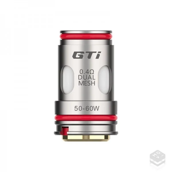 technologia Dual Mesh Coil, grzałka siatkowa e-papierosa, wewnętrzny mechanizm vape, innowacyjny silnik vape - VAPORESSO ITANK GTI DUAL MESH COIL VAPE