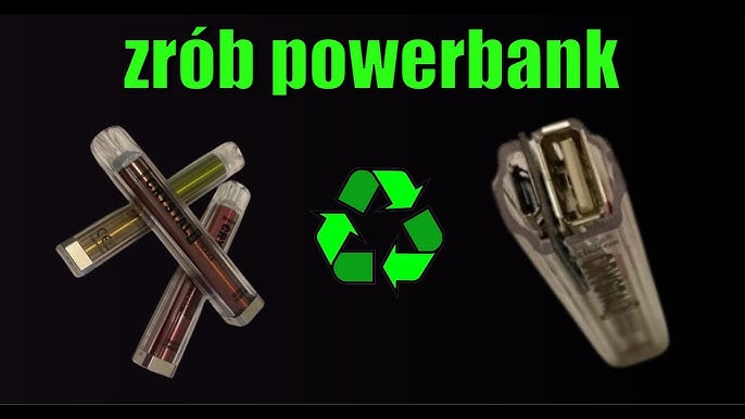 DIY powerbank jednorazówka tutorial YouTube lutowanie - Jak Zrobić Powerbank ze Starej Jednorazówki?