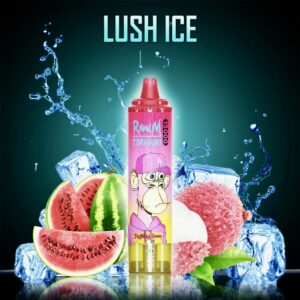 RandM Tornado 15000 Lush Ice vape, kultowy e-papieros RandM, kolorowy design vape RandM Tornado - Randm Tornado 15 000 pufff 5% smak ✓LUSH ICE ✓ nowość - Crystal ...
