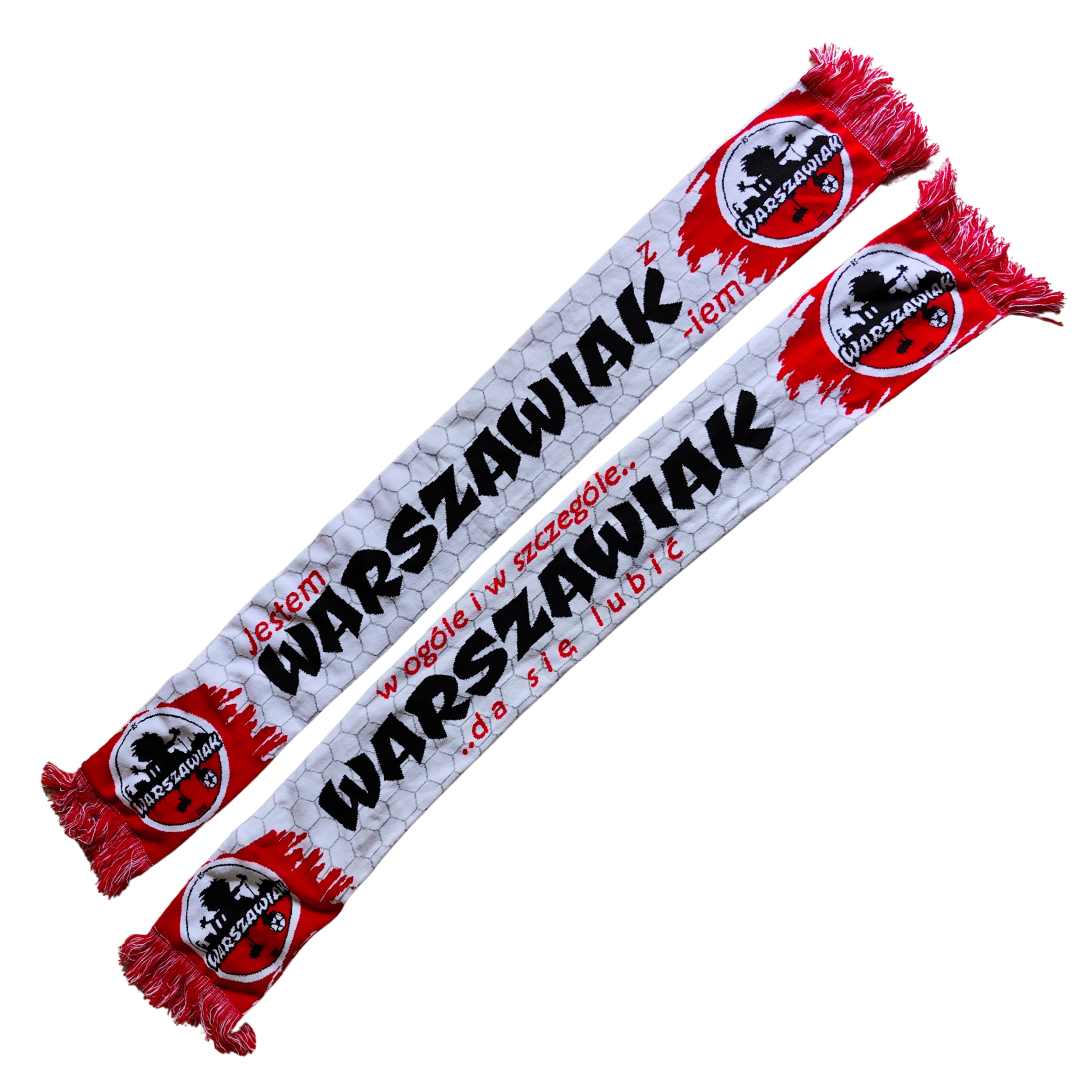 dyskretne wapowanie szalik, kibic wapujący w szalik, etykieta vaping stadion - Szalik kibica – KS Warszawiak