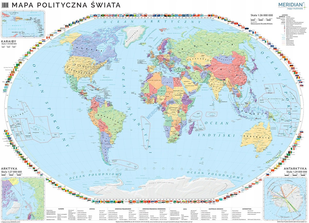polityczna - Mapa Polityczna Świata - Inna marka | Sklep EMPIK.COM