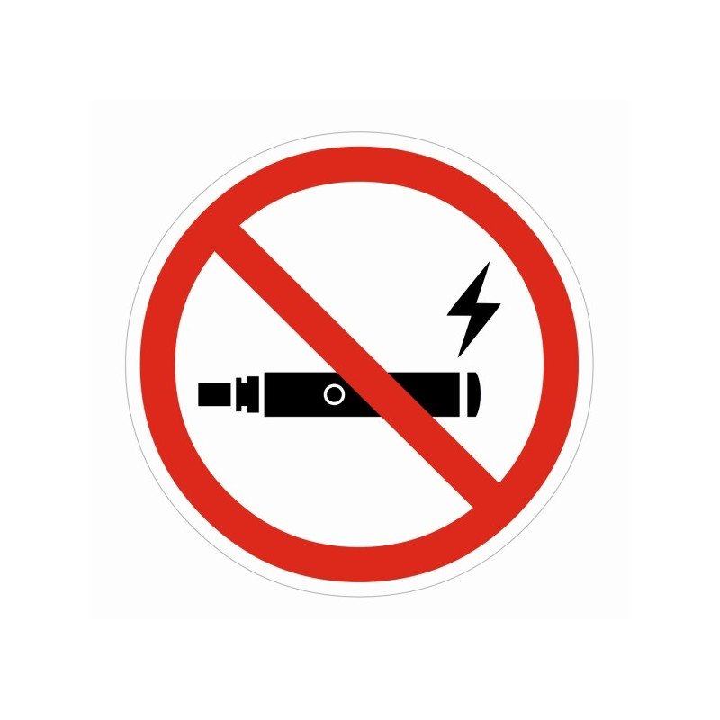 Uber Bolt zakaz palenia, znak no smoking vaping, polityka firmy e-papierosy, regulamin przewóz osób - Naklejka Zakaz palenia e-papierosów ZPE03b