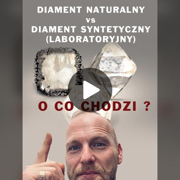 diament naturalny kontra laboratoryjny, brudny diament wydobyty z ziemi, czysty syntetyczny diament - Naturalne diamenty vs diamenty laboratoryjne | TikTok