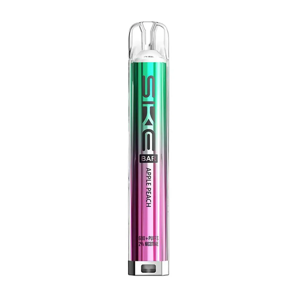 SKE Crystal Bar design, przezroczysty vape, e-papieros kryształowy, neonowy design vape - SKE Crystal Bar 600 Vape Kit | Box Of 10 | £2.99 – Vape 360 Uk